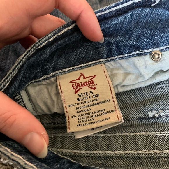 L.A. Idol Bootcut Jeans Size 5 - Picture 5 of 6